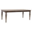 Table de salle à manger à pattes extensibles avec 8 chaises à dossier en bois et 2 chaises avec accoudoirs-2020624256