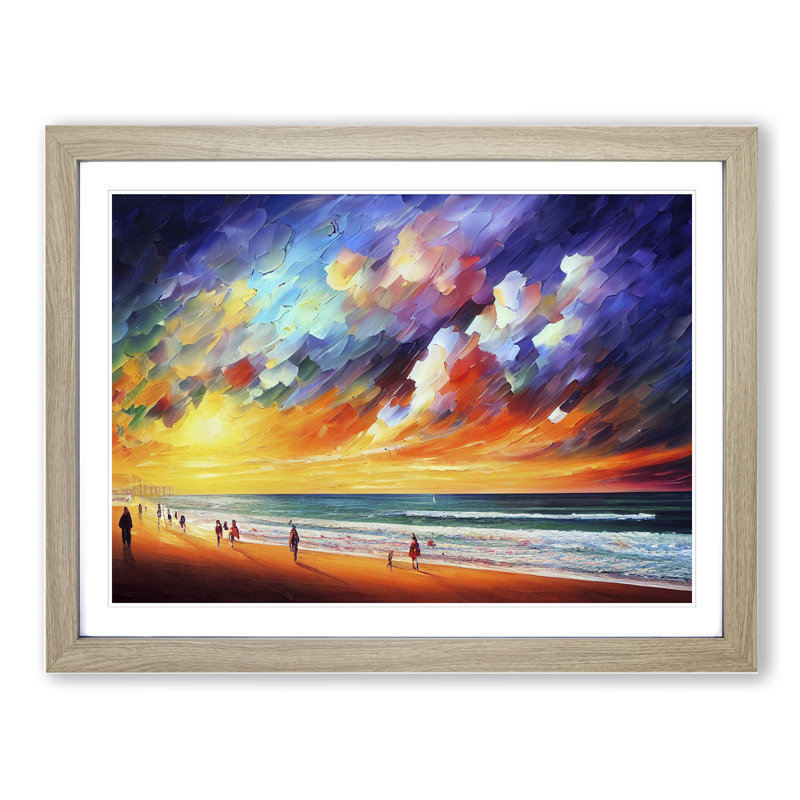 XH1022-4374X Golden Beach Vol.1 - Single Picture Frame Print