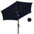 7.5 ft. Market Patio Umbrella with Push Button Tilt and Crank-1000967589