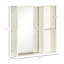 Armoire à pharmacie avec miroir 24,75 "x 25,5" Kleankin