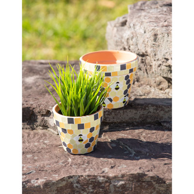 Cache-pot Raniqua Honeycomb