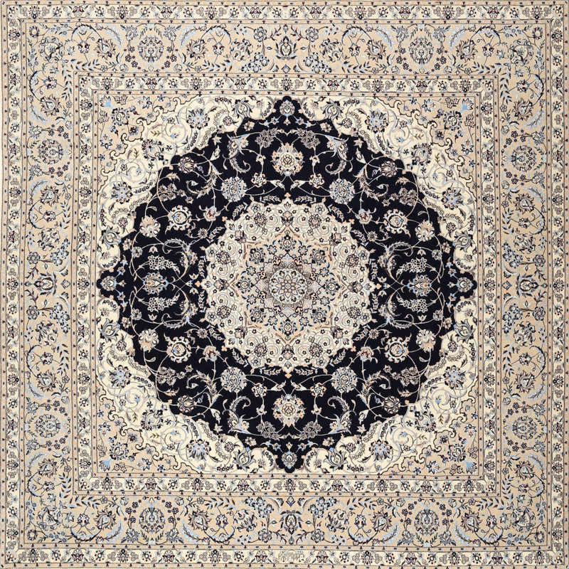 Sumaya Oriental Indoor Rug, Round 6'