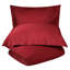 Ensemble de housse de couette en percale de coton 300 fils à densité de tissage 300 fils-79731072-79731071