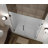 Nautis GS 43 x 72 Hinged Completely Frameless Shower Door-39291198-39291197