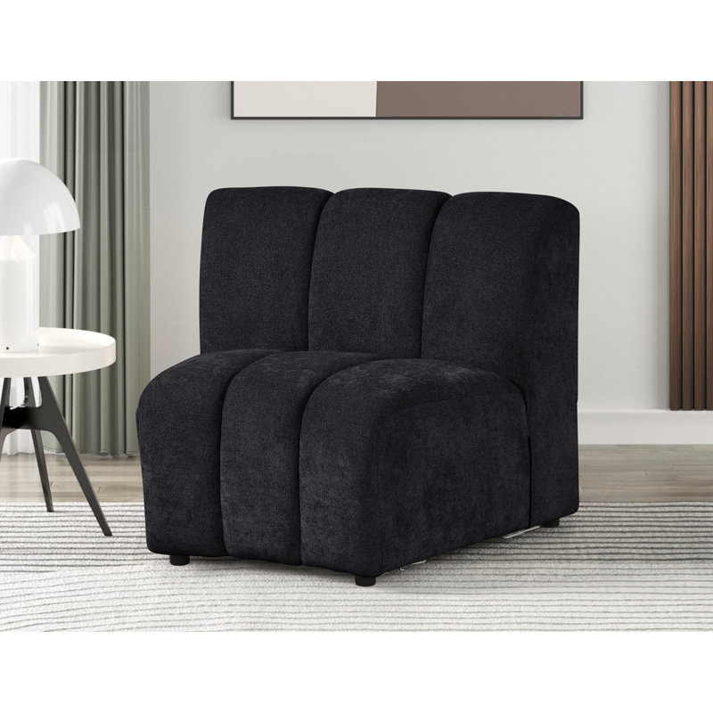Fauteuil modulaire Myriad, Noir