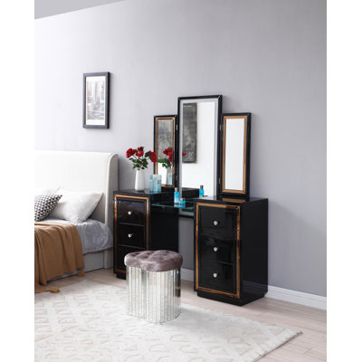 Vanity With Mirror