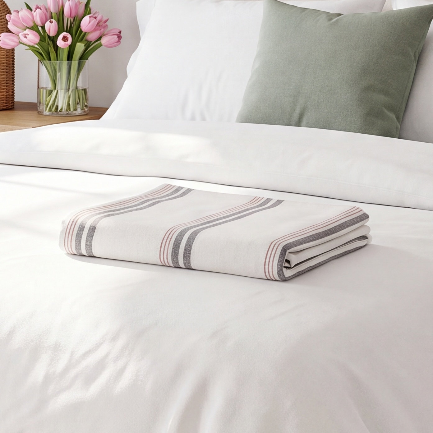 Arnelle Linen Duvet Cover Set, Queen Duvet Cover