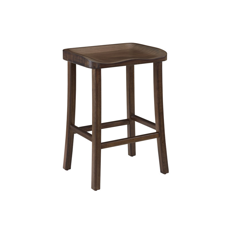 Tabouret de bar et de comptoir Branon, Tabouret de comptoir (assise de 26 po de hauteur), Brun