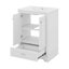 Meuble-lavabo autoportant avec tablettes réglables Modern-116925760-116925754