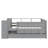 Versatile Twin Daybed With Built-In Drawers And Trundle Bed, Headboard Storage Compartments, Tables, And Convenient USB Charging Station-1971936373