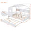 Lit en bois avec couchette-1577239949-1577239950
