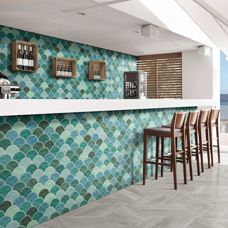 Scala 12" x 12" Porcelain Mosaic Wall & Floor Tile