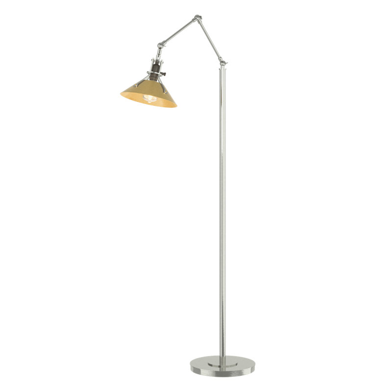 Lampe de travail sur pied 60,8 po Henry, Sterling, Laiton moderne