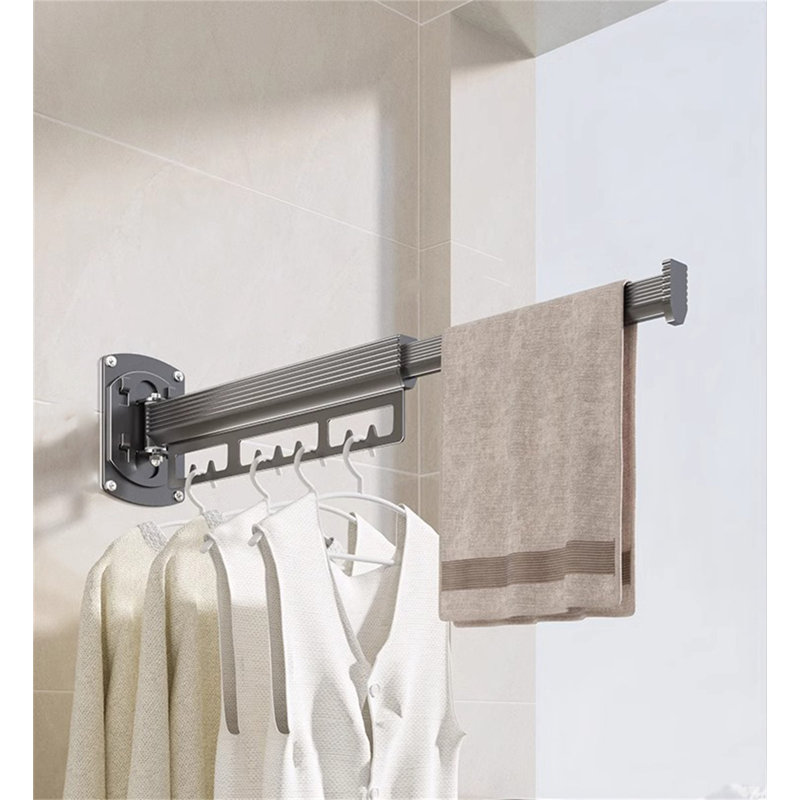 Invisible Folding Clothes Rack