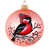 Rouge / rose / noir Birdie sélectionné