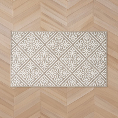 Austell Machine Woven Synthetic Geometric Area Rug