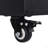 Mobile End Table With Lockable Wheels For Living Room