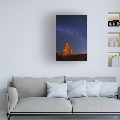 Art mural sur toile tendue - Royce Bair «The Organ Stars», art mural pour salon, chambre à coucher ou bureau - 12 x 19
