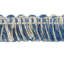 Emory Shore Brush Fringe Fabric