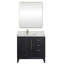 Meuble-lavabo sur pied simple 36 po avec plateau Langosta-1380003253