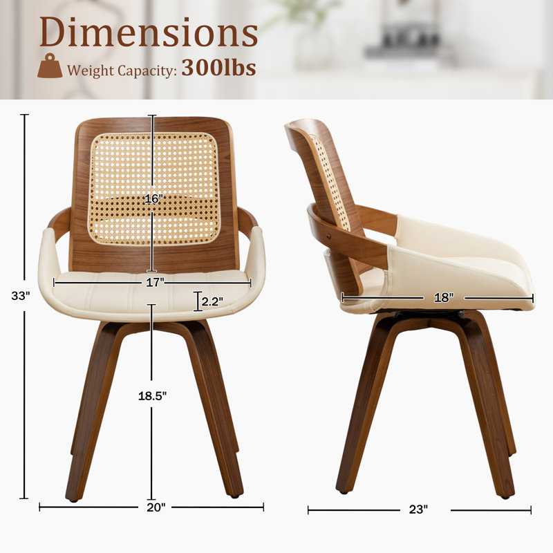 Brinskelle Upholstered Dining Chair, Beige
