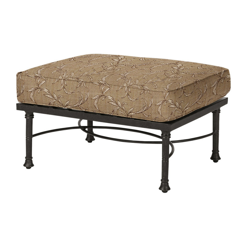 Florence Sectional Ottoman with Cushion, Bessemer, Desert Bronze