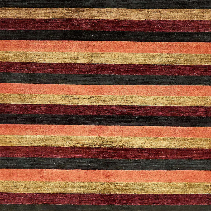 Tapis abstrait moderne 429, Carré 4 pi