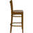 Ladder Back Wooden Restaurant Barstool-1909724193