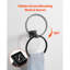 Matte Black Bathroom Hardware Set, 4 Pieces Stainless Steel Bathroom Accessories Set, 24-inch Towel Bar, Towel Ring, Robe Towel Hook, Toilet Paper Holder, for Bath Room, Wall Mounted