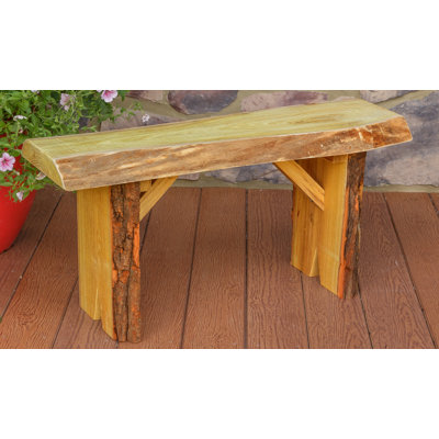 Bruggeman Solid Wood Outdoor Bench