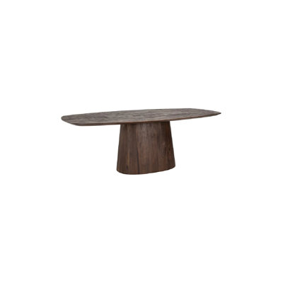 Dining Table Oval Solid Wood Dining Table
