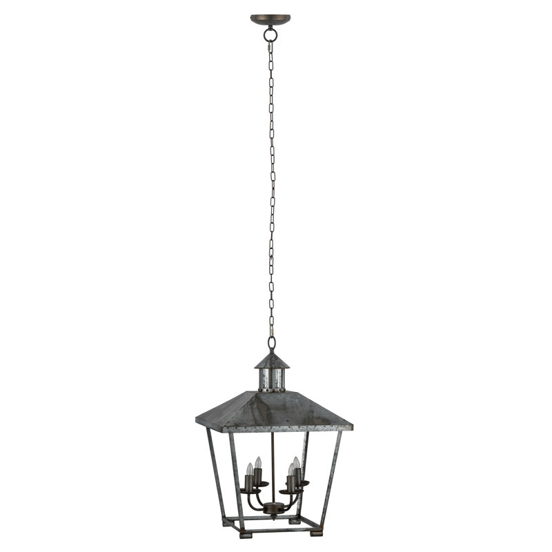 Lustre géométrique à 4 lumières Mccluskey