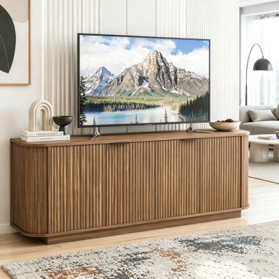 Wavy Storage Sideboard with Adjustable Shelves