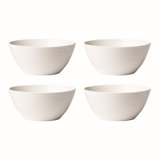LX Collective White Small Bowls, Set of 4