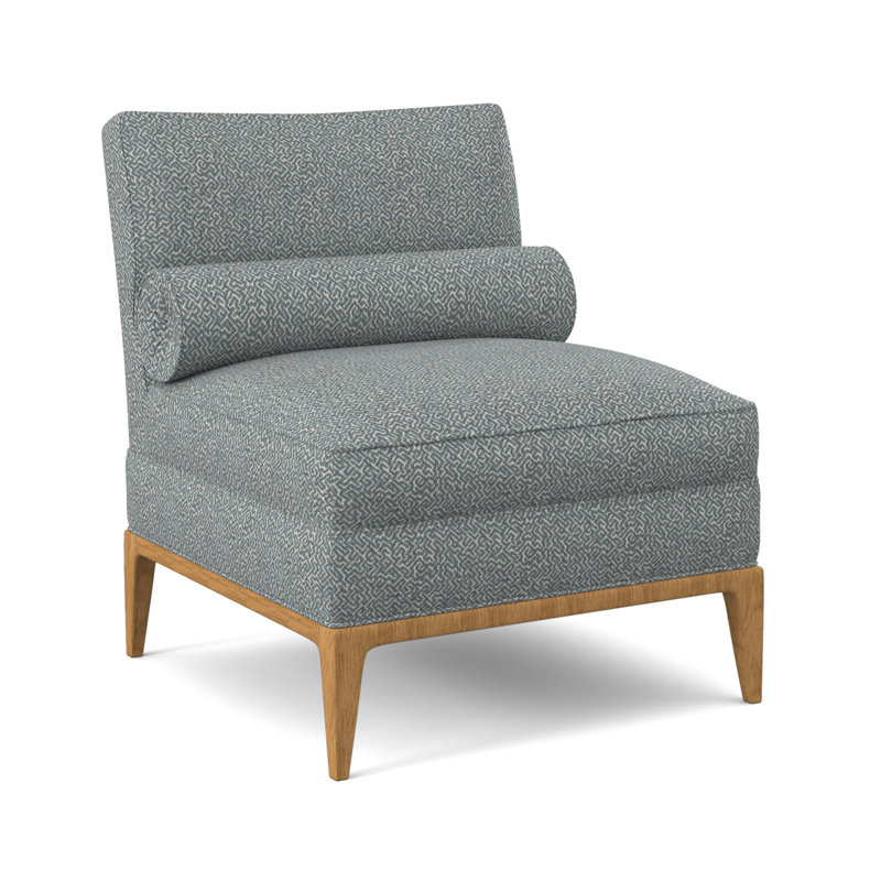 Fiona Sunbrella® Chair, Maya Cyan, Amber