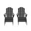 Shawnna Foldable Outdoor Adirondack Chair-351681394