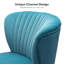 Leona Velvet Accent Chair with Metal Legs-881292025
