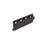 Black Steel Double Door Barn Door Hardware Kit Standard Double