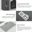 Adona Plastic Enclosed Litter Box with Scoop-88596632