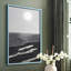 «Silver Shoreline I», reproduction encadrée - bois massif-1798441513-1798441514