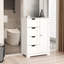 Armoire en bois avec 4 tiroirs et 1 porte-1956328329