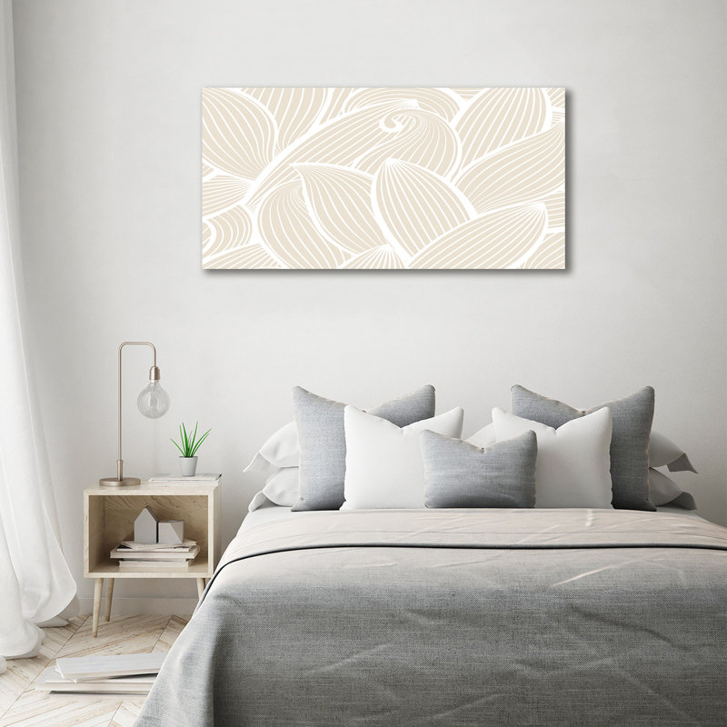 Leaves Pattern - Wrapped Canvas Print