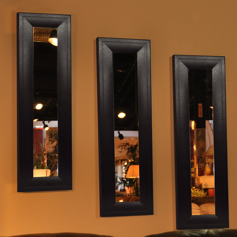 Niami Flat Wall Mirror, 39.75" H x 11.75" W