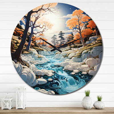 Horloge murale Tihésha