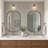 1-Light Ribbed Glass Wall Sconce with Ribbed GLass