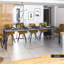 Aeralyn Extendable Metal Base Dining Table-45465188