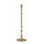 Porte-bougie piédestal - Bronze chaud, décorations perlées, décoration intérieure de style transitionnel-366256373-366256376