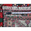 Tapis oriental 3 pi 8 po x 5 pi 3 po Hamadan rouge