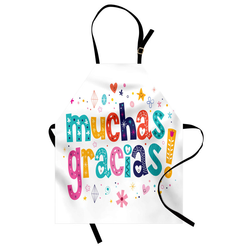 No Pattern Bib Apron