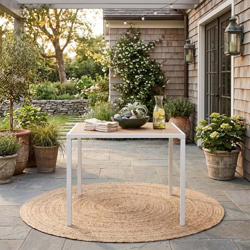 Patio Steel Dining Table